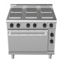 Waldorf 800 - 900mm Electric Range Convection Oven Low Back Version
