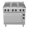 Waldorf 800 - 900mm Electric Range Static Oven Low Back Version