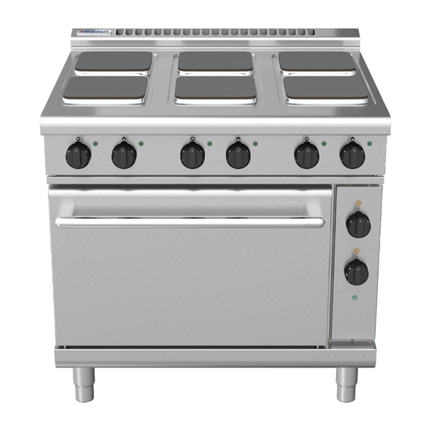 Waldorf 800 - 900mm Electric Range Static Oven Low Back Version