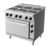 Waldorf 800 - 900mm Electric Range Static Oven Low Back Version