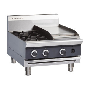 Cobra by Moffat Countertop Gas Cooktop with Griddle C6C-B