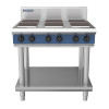 Blue Seal Evolution - 900mm Electric Cooktop Sealed Hobs - Leg Stand