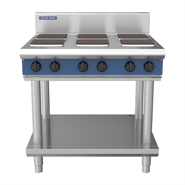 Blue Seal Evolution - 900mm Electric Cooktop Sealed Hobs - Leg Stand