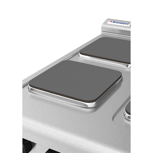Waldorf 800 - 600mm Electric Cooktop Sealed Hobs L/B Version - Leg Stand