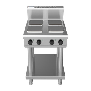 Waldorf 800  - 600mm Electric Cooktop Sealed Hobs - Leg Stand