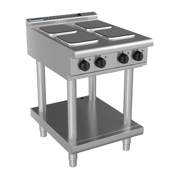 Waldorf 800 - 600mm Electric Cooktop Sealed Hobs L/B Version - Leg Stand