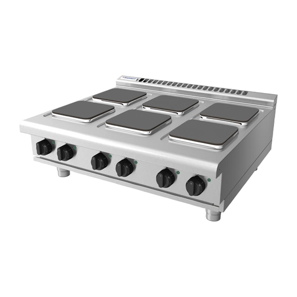 Waldorf 800  - 900mm Electric Cooktop Sealed Hobs Low Back - Bench Model