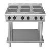 Waldorf 800  - 900mm Electric Cooktop Sealed Hobs L/B Version-Leg Stand