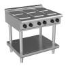 Waldorf 800  - 900mm Electric Cooktop Sealed Hobs L/B Version-Leg Stand