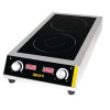 Apuro Heavy Duty Double Induction Hob 7kW