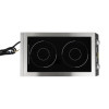 Apuro Heavy Duty Double Induction Hob 7kW