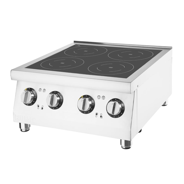 Apuro 4 Zone Induction Hob 2 x 3kW