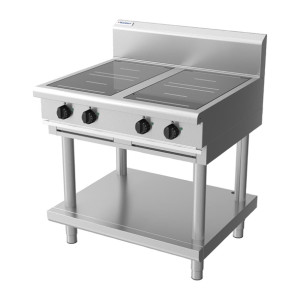 Waldorf 800  - 900mm Electric Induction Cooktop L/B Version - Leg Stand