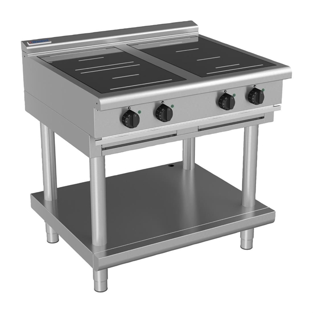 Waldorf 800 - 900mm Electric Induction Cooktop  L/B Version - Leg Stand