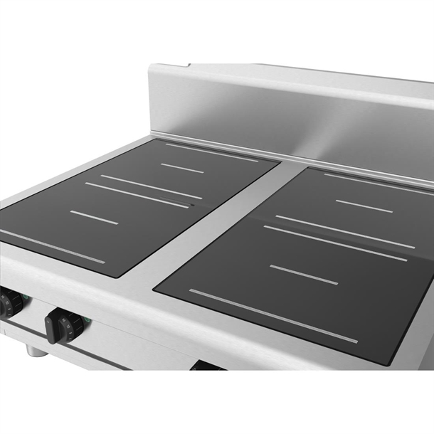Waldorf 800 - 900mm Electric Induction Cooktop L/B Version-Bench Model