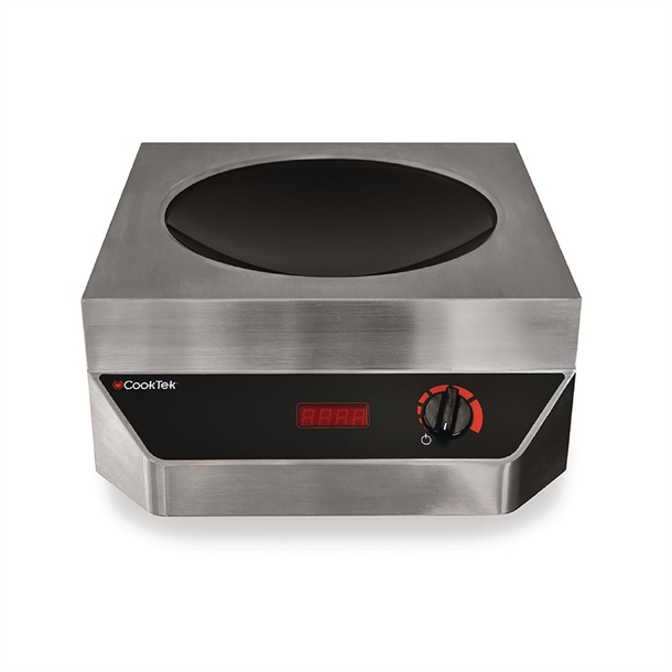 CookTek MWG2500 Induction Wok Cooker - 10A