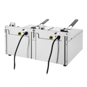Apuro Twin Tank Fryer - 2x5Ltr - 2x2.8kW