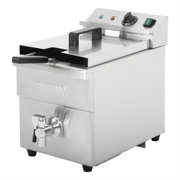 Apuro Single Tank Induction Fryer - 8Ltr - 3kW