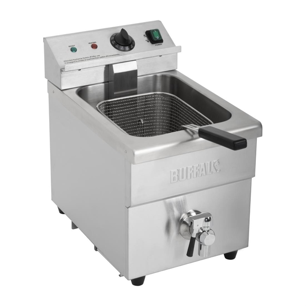 Apuro Single Tank Induction Fryer - 8Ltr - 3kW