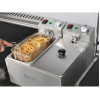 Apuro Twin Tank & Basket Countertop Fryer 2x 3Ltr