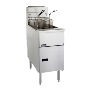 Pitco High Production 2 Basket Single Economy Fryer - 23Ltr