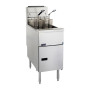Pitco High Production 2 Basket Single Economy Fryer - 23Ltr