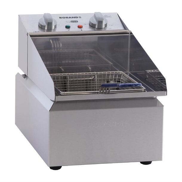 Roband Frypod FR15 Single Pan 5Ltr Tank 6.5kg Chips/Hour Fryer