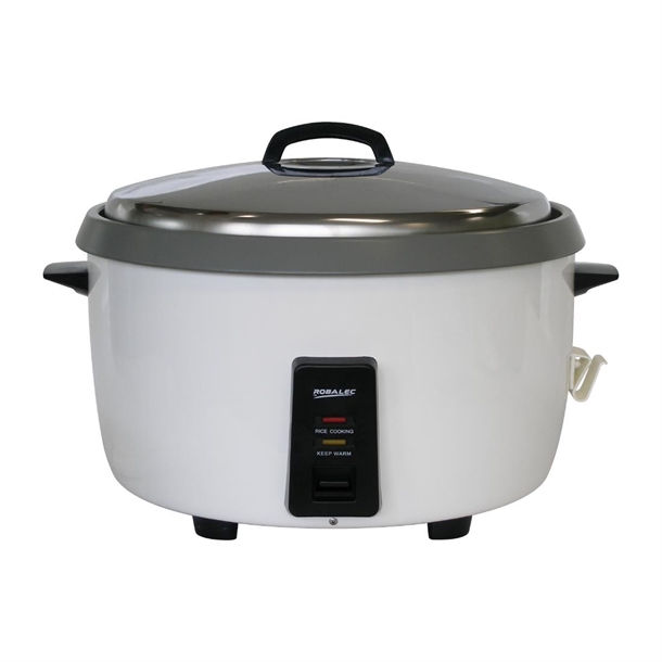 Robalec Rice Cooker SW10000 White Non-Stick - 10Ltr 55 Portion Capacity