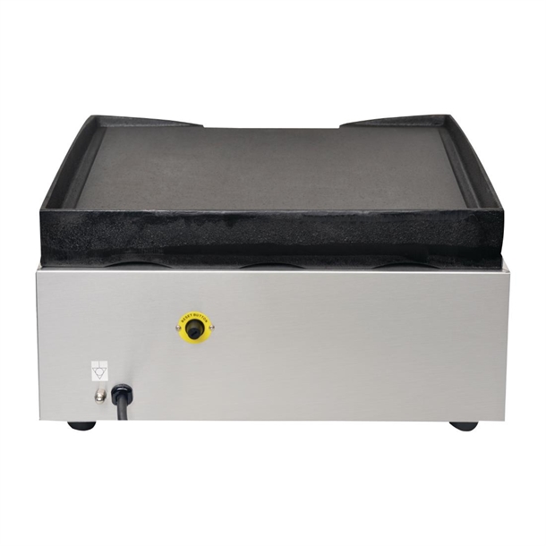 Apuro Large Cast Iron Countertop Electric Griddle