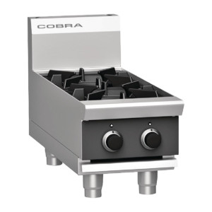 Cobra by Moffat Countertop 2 Burner Gas Cooktop C3D-B