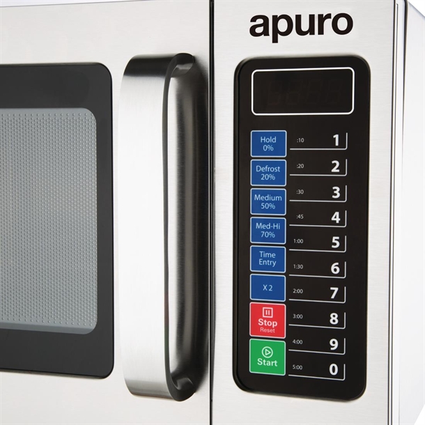 Apuro Light Duty Programmable Commercial Microwave 1000W 25Ltr