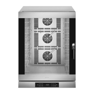 SMEG 10 Tray HDMF Convection Oven 3PH Digital Controls ALFA1035E1HDS