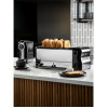 Rowlett Esprit 6 Slot Toaster Jet Black w/2x Additional Elements & Sandwich Cage