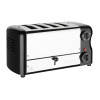 Rowlett Esprit 4 Slot Toaster Jet Black w/2x Additional Elements & Sandwich Cage