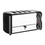 Rowlett Esprit 4 Slot Toaster Jet Black w/2x Additional Elements & Sandwich Cage