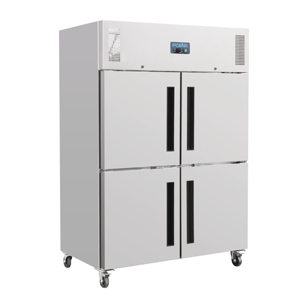 Polar G-Series Gastro Freezer 4 Door Stable Upright 1200Ltr