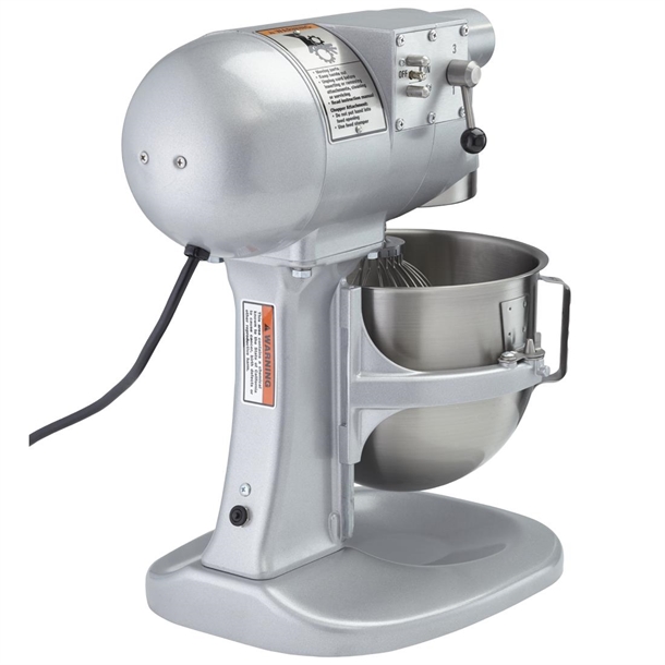 Hobart Bench Mixer with Bowl Beater Whip & Hook - 5Ltr