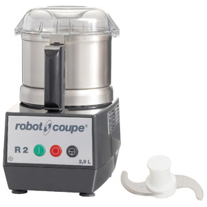 Robot Coupe R 2 - Cutter Mixer - 2.9L Stainless Bowl