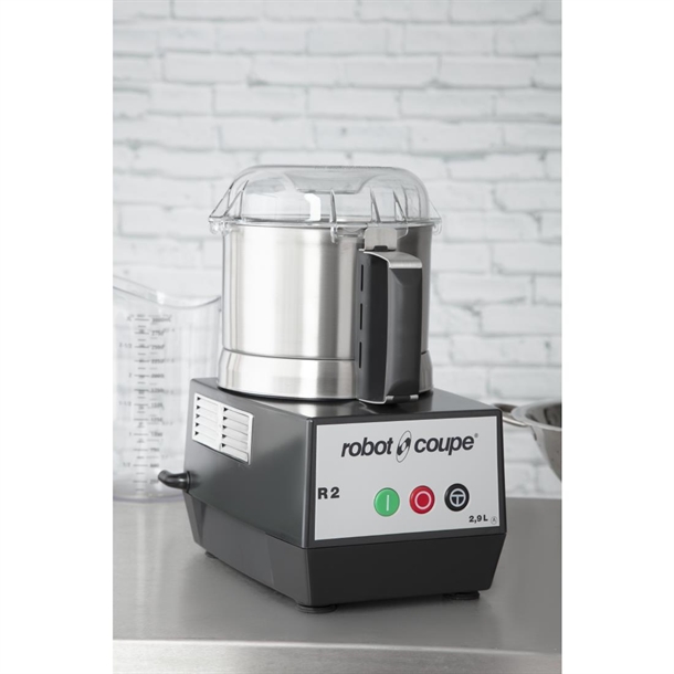 Robot Coupe R 2 - Cutter Mixer - 2.9L Stainless Bowl