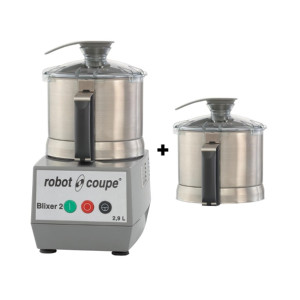 Robot Coupe Blixer 2 - 2.9L Stainless Bowl + Additional Bowl