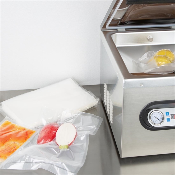 Vogue Embossed Vacuum Sealer Bags 400mm Width Various Sizes