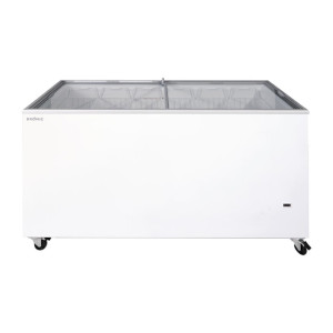 Bromic CF0500FTFG-NR Display Chest Freezer - Flat Glass Top - 491Ltr