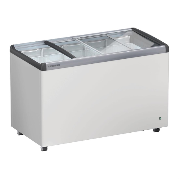 Liebherr Flat Glass Lid Chest Freezer with 5 baskets - 369Ltr