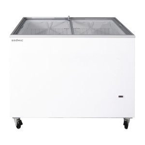 Bromic CF0300FTFG-NR Display Chest Freezer - Flat Glass Top - 296Ltr