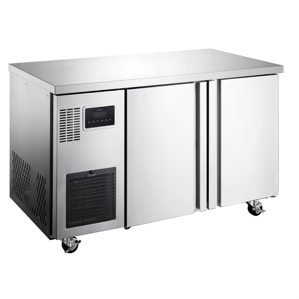 Williams Topaz Two Door Under Counter Storage Freezer - 210Ltrs