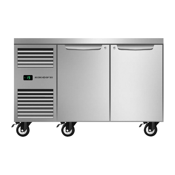 SKOPE ProSpec Two Solid Door Underbench GN 1/1 Left Hand Fridge