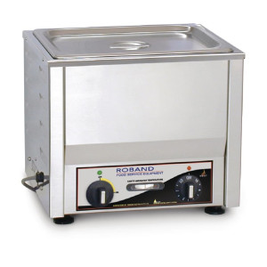 Roband Counter Top Bain-Marie takes 1 x 1/2 size pan Thermostat Control (B2B)