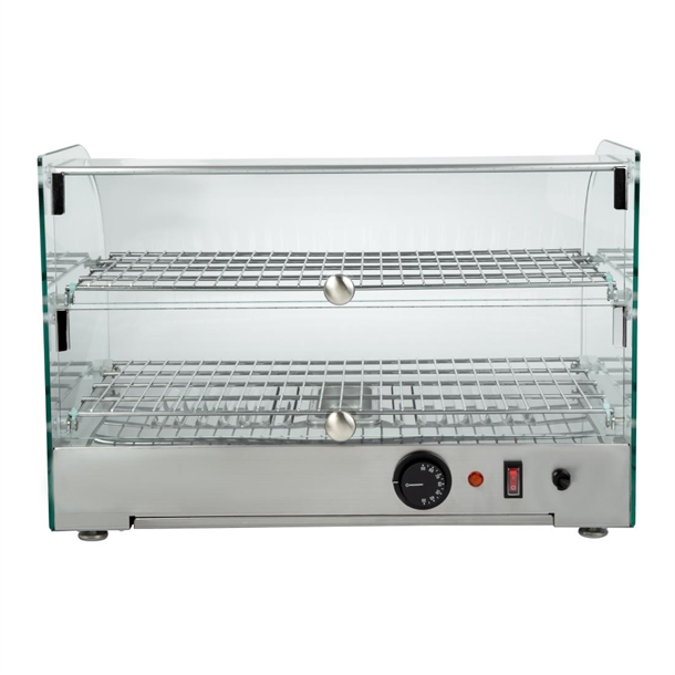 Apuro Countertop Heated Food Display 554mm Width
