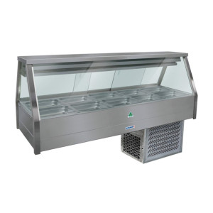 Roband Food Bar-Cold Plate & X-Fin Coil ERX25RD Fits 10x1/2 65mm Pans