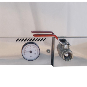 Roband Curved Glass Hot Foodbar Double Row Rear Roller doors 10 x1/2 65mm